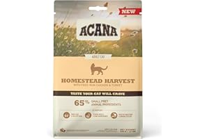 Acana Pacifica | 340 g | Sucha karma dla kotów wszystkich ras i etapów życia | Zawiera śledź, makrela, flądra, szczupak i karmazyna złowione w stanie dzikim