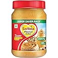 Saffola Peanut Butter with Jaggery, Crunchy 850 gm | High Protein Peanut Butter | No Refined Sugar