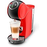 De'Longhi Nescafé Dolce Gusto Genio Plus EDG315.R, Macchina Caffé Cialde con Design Compatto, Spegnimento Automatico, Funzion