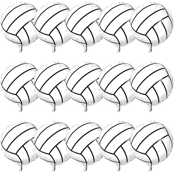 Newellsail Volleyball-Haargummis 16 Stück – Satin Scrunchies, Elastisch, Schwarz