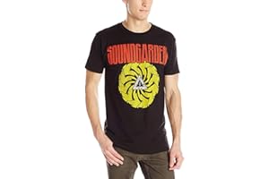 FEA Merchandising Men's Soundgarden: Bad Motor Finger Lightweight T-Shirt