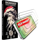 Rongep [3'l&uuml; Paket] Samsung Galaxy A56 i&ccedil;in Ekran Koruyucu 9H Sertlikte Anti-Static Temperli Cam Netlik ve Dokunmatiği Etkile