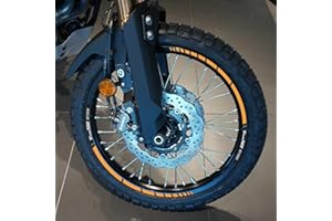 labelbike - Zestaw pasków samoprzylepnych do felg 18" i 21" Koła motocyklowe kompatybilne z Yamaha Tenere 700 TECH KAMO 2023
