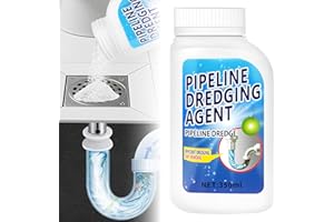 ANOMM Powerful Pipe Dredging Agent, Powerful Quick Cleaning Drain Toilet Cleaner Tool, Disincrostante for Scarichi, Capelli, Kitchen and Toilet Pipelines
