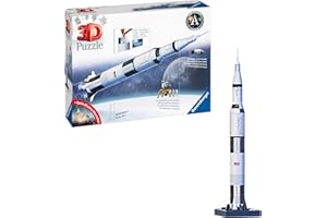 Ravensburger Puzzle 3D 11545 Rakieta Apollo Saturn V