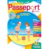 Passeport toutes les mati&egrave;res du CP au CE1: Avec une histoire in&eacute;dite de Sami et Julie et des autocollants r&eacute;compenses