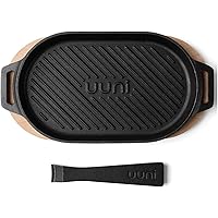 Ooni Grillpfännchen Gusseisen, Eisenpfanne, Gusseisenpfanne Grill Pfanne Gusseisen, Gusseisen-Pfanne