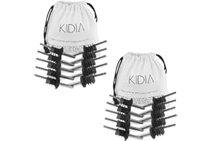Kidia - Set Tappo Versatore Classic 10 pz - Dosatore Professionale per Cocktail in Acciaio