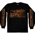 Hot Leathers Coolin' Long Sleeve T-Shirt (Black, Large)