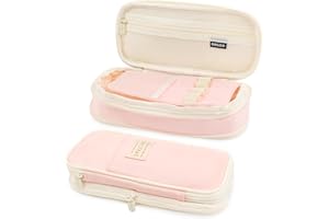 Lishang Piórnik o dużej pojemności, dla chłopców, dziewcząt, nastolatków, studentów, dorosłych, do biura, Rosa