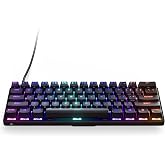 SteelSeries Apex 9 Mini &ndash; Mechanical gaming keyboard &ndash; optical switches &ndash; 2-point operation &ndash; Compact Esports mini 60% form factor