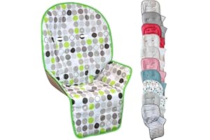 Monsieur Bébé - Housse d'assise pour chaise haute enfant gamme Ptit - Plusieurs coloris