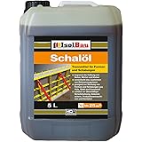 5 Liter Schalöl Professional Schaloel Trennmittel Betontrennmittel Schalungsöl Trennmittel für Formen und Schalungen Holz Met