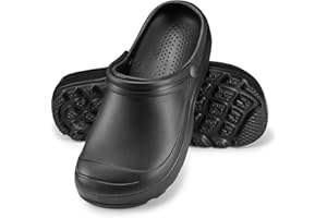 ESTRO Gartenschuhe Herren Clogs Garten - Gartenclogs Herren Gartenschuhe Männer Leicht Gummischuhe für Männer Garten Clogs F08