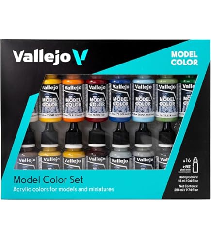 Set De Peintures Game Color Inks Vallejo - 8 Flacons De 18 Ml, Idéal Maquettes Chars (neuf, Promo)