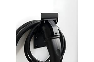 EVify Wallbox Soporte Pared Ahorra Espacio • Soporte Manguera Cargador Coche Electrico • Soporte Pared Tipo 2