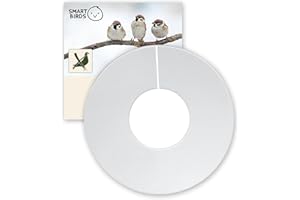 SWISSINNO Bloqueur de Grands Oiseaux | Empêche l'accès aux Pigeons, Corbeaux | pour la tranquillité des Petits Oiseaux | pour Les mangeoires Smart Birds modèle Davos & Genève