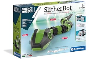 Clementoni Science Museum Slither Bot - Moving Snake Robot Toy for Kids, Educational STEM Learning Kit (8+ Years)