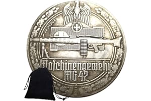 ZYZYZK Jearls Monedas antiguas alemanas de níquel de Dinastía Caballero de la Dinastía 1939-1945 - Moneda del Mundo Divertida Prusiana - Moneda conmemorativa germánica - Moneda alemana afortunada