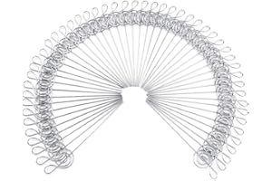 Niiyen Memo Clip Holders, 50pcs Fili Metallici Photo Card Picture Memo Paper Note Display Clip Holder per Biglietti da Visita Fai da Te Promemoria per Appunti Note Accessori Clip(Forma della Nota)