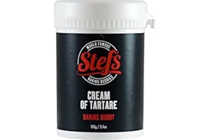 Stef's Baking Buddies - Cream of Tartare - 105g/3.7oz Tub
