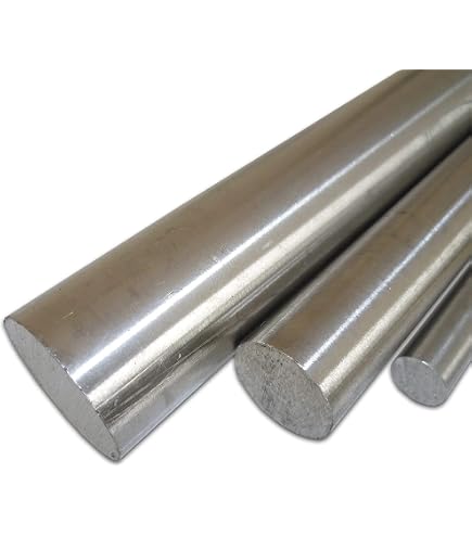 Edelstahl Rundmaterial Rundstahl 6 Mm X 1000 Mm – Edelstahl V2A 1.4301, Schweißbar, Blank Gezogen, Für Konstruktion & Modellbau