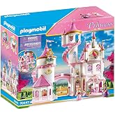 Playmobil 70447 B&uuml;y&uuml;k Prenses Kalesi, prensler ve prensesler i&ccedil;in b&uuml;y&uuml;l&uuml; d&uuml;nya, eğlenceli, yaratıcı rol yapma, oyun seti 4 ya