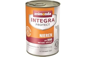Animonda Integra Protect Dieta cibo per cani, cibo umido per insufficienza renale cronica, con manzo, 400 g (confezione da 1)