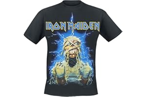 Iron Maiden Powerslave Mummy Männer T-Shirt schwarz Band-Merch, Bands