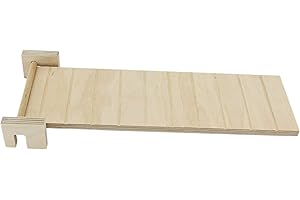 Getzoo Obrotowa drewniana rampa L (32 x 10 cm)