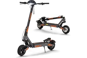 Kukirin G2 Monopattino Elettrico Adulto,Scooter Elettrico,Patinete Electrico,Autonomia di 55KM,Velocità Massima 25km/h,10" Pneumatici,Doppia Frenata,3 Modalità di Velocità,Capacità di Carico120KG