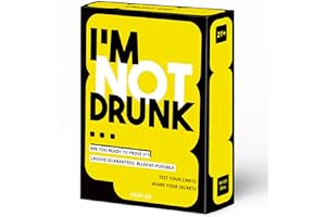 KAWAII KOI I'M NOT DRUNK - Party Drinking Game For Game Nights - 21st Birthday Gift & Bachelorette Party Game With 55 Amusing Cards - Hilarious Unforgettable Drinking Card Game - Get The Party Started