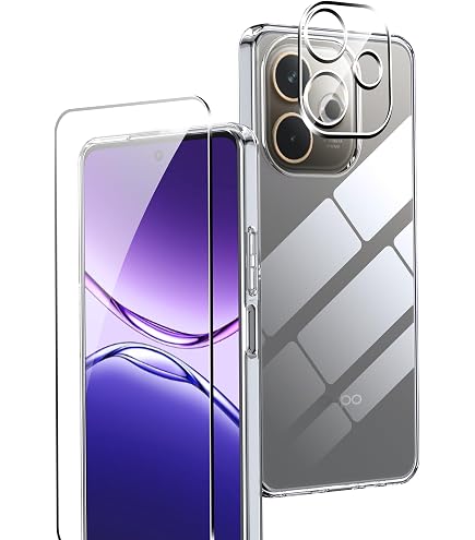Protection écran Verre Trempé 9H Pour OPPO A5 Pro 4G/5G - 2 Pièces écran + 2 Pièces Caméra Arrière - HD Transparent, Anti-rayures, Oléophobe