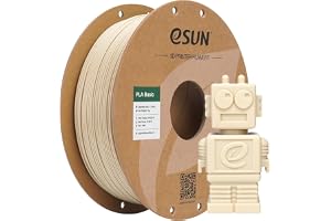 eSUN PLA Basic Filament 1.75mm, benvit,1KG | Hög dimensionsnoggrannhet ±0,02 mm. Jämn och snabb extrudering utan trassel. Pre