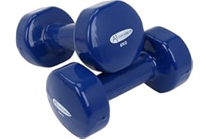 ACTIVE FOREVER Weights Dumbbells Set,Dumbbells in Pairs,Non-Slip,Anti-Roll,Hand Weights Dumbbells in 4kg 5kg 6kg 8kg 10kg Pair