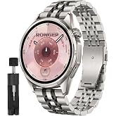 Rongep Huawei ile Uyumlu Prestige Model 22mm &Ccedil;elik Kordon GT6/GT6 Pro/GT5/GT5 Pro/GT4/GT3/GT3 Pro/GT2/GT2 Pro 46mm i&ccedil;in Katla