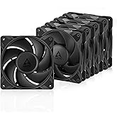 ARCTIC P12 Pro PST - 5'li Paket - G&uuml;&ccedil;l&uuml; Premium Fan, Y-Kablo Ayırıcılı 120 mm PWM Fan, 600-3000 RPM, 0 RPM <% 5 PWM, Akışkan 