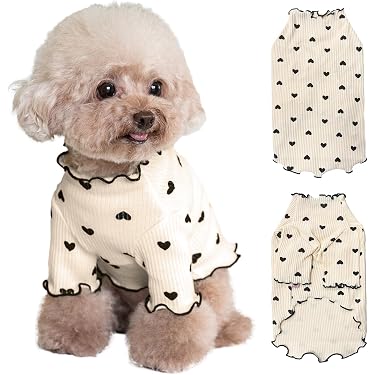 Petitebella Einfarbiges Hunde-Shirt Für Welpen – Größe XXXL (Violett), Hauptsächlich Baumwolle