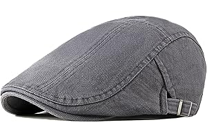 JAOAJ Boinas Hombre Gorras Plana Moda Gorra Irlandesa Beret Cap Gorra de Vendedor de Periódicos Ajustable Cabbie Sombrero de conducción Newsboy Flat Cap