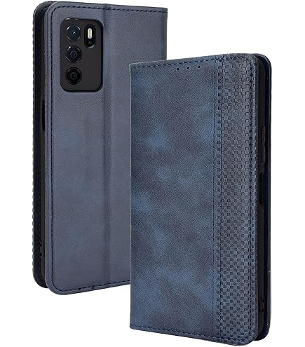 NEINEI Cover Folio in Pelle per OPPO A54s/OPPO A16 Custodia,Premium