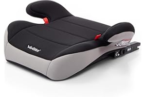 BABYAUTO – Alzador de coche Seguro y Cómodo VIV FIX 3 VIVITA GR. 3 con ISOFIX para niños desde los 22 a 36 Kg de peso (Gris)