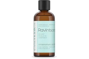 Essenciales - Aceite Esencial de Ravintsara/Alcanforero, 100% Puro, 100 ml | Aceite Esencial Cinnamomum Camphora