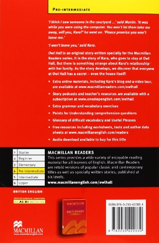 Book's Cover of MacMillan Readers: Owl Hall