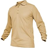 Ghassy Co. Erkek Jersey Golf Polo G&ouml;mlek Pike Performans Taktik Askeri Uzun Kollu T-Shirt