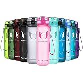 Sparrow Sports Water Bottle 500ml/750ml/1L Tritan Water Bottle &ndash; BPA Free | Leakproof, Plastic Water Bottle, Lightweight, Dis