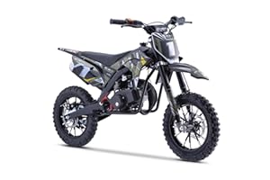 Funbikes MXR “50” Rage Premium 50cc Kids Dirt Bike – 2025 Model – 10/10 Wheels – 61cm Seat Height – Available in Red, Green, Blue & Grey