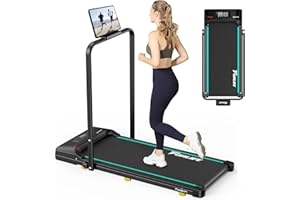 ‎FUNLIFE FunLife F1 Untertisch Walking Pad – 3 in 1 mini Laufband klappbar mit Haltegriff, stark, leise & kompakt für Zuhause & Home Office, Senioren & Reha geeignet