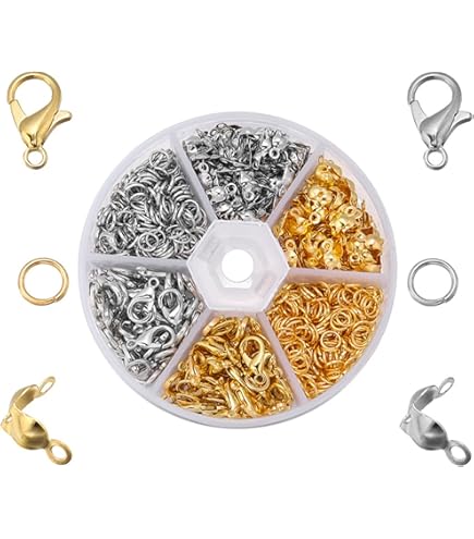 Jump Rings Clasp Findings Clasps For Jewelry Making DADIFEN 500pcs