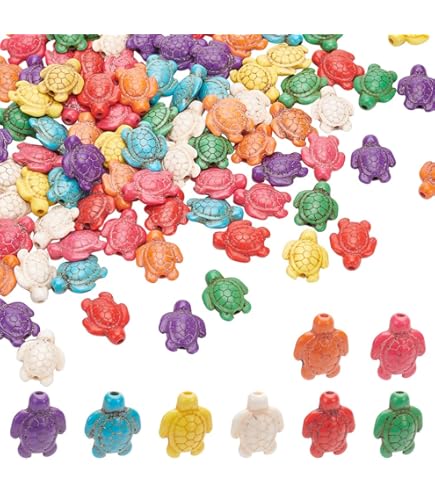 PH PandaHall 60pcs Perline Europee In Lega Di Zinco Tibetana - Foto 8