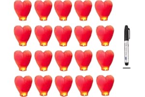 XX-UV Chinese Sky Lanterns, Biodegradable Eco-Friendly Chinese Paper Lanterns to Release in Memory Wish for New Year, Weekends, Holidays and Festivals (5)